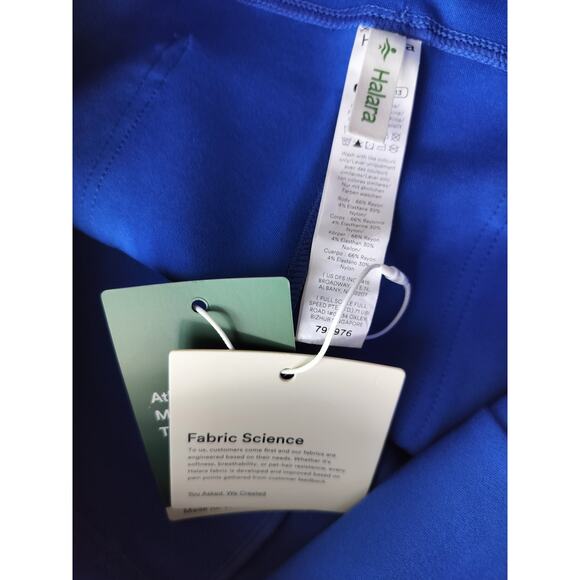 New Halara Flex Women's Princess Blue High Waisted Pull-On Flare Work Pants Sz M - Picture 11 of 12